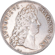 France, Token, Louis XIV, États de Lille, 1687, AU(50-53), Silver