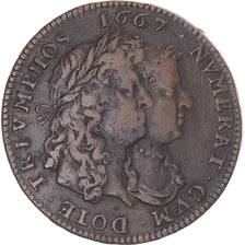 France, Token, Louis XIV, États de Lille, 1667, VF(30-35), Copper