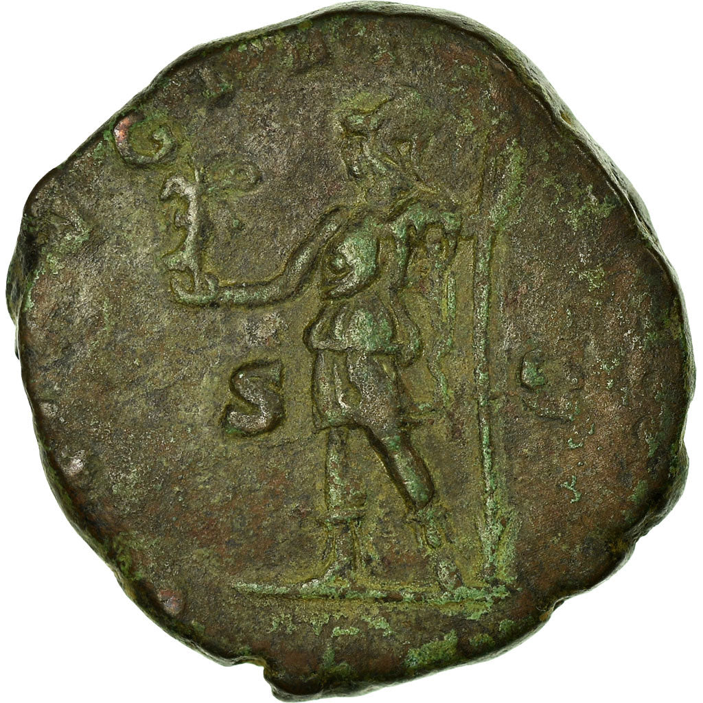 Monnaie, Septime Sévère, Sesterce, Roma, TTB, Bronze, RIC:673