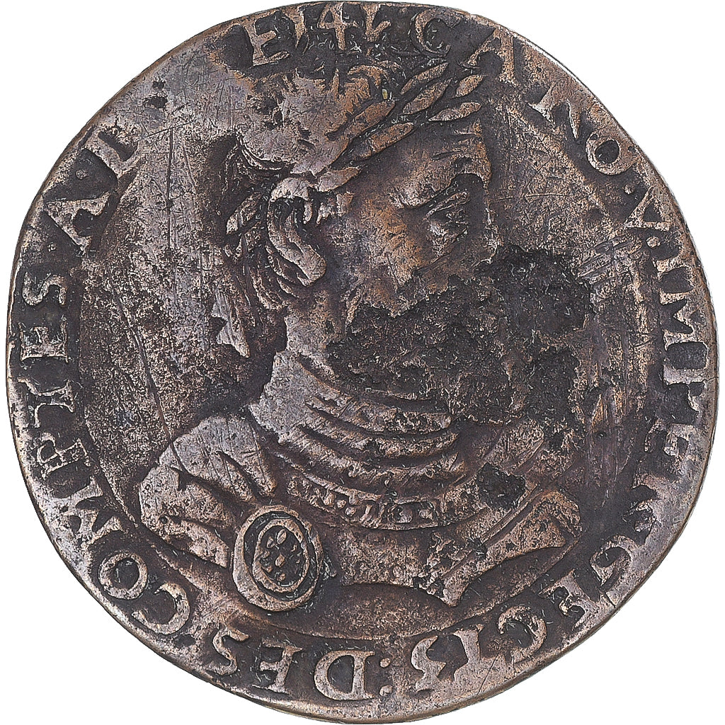 Frankreich, betaalpenning, Charles Quint, Chambre des comptes à Lille, 1545, S