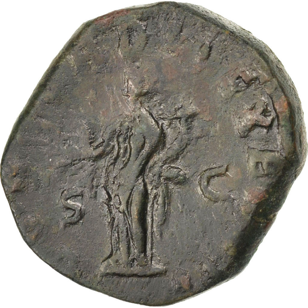 Valerian I, Sestertius, Roma, EF(40-45), Bronze, RIC #155, 20.30