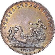 France, Token, Chambre de Commerce de Rouen, 1797, AU(50-53), Silver