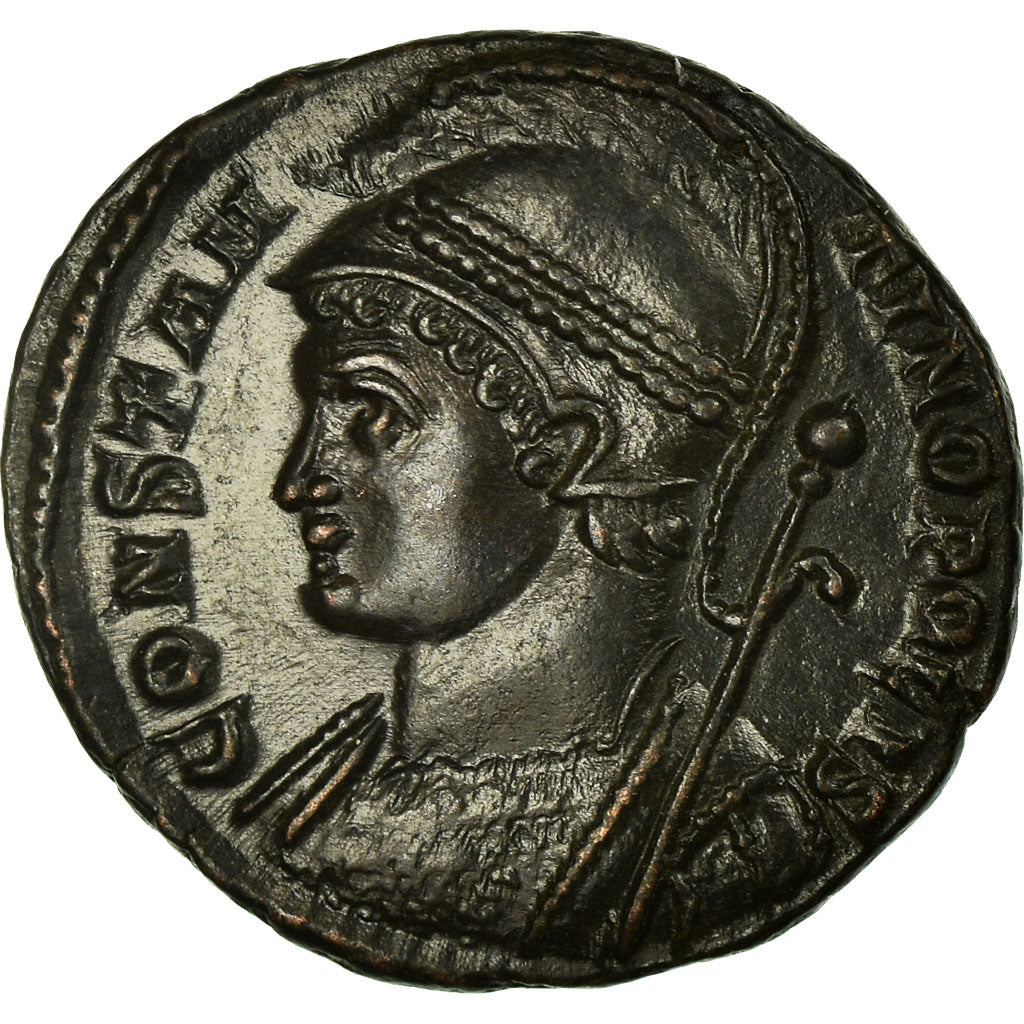 Coin, City Commemoratives, Follis, Lyons, MS(63), Bronze, RIC:241