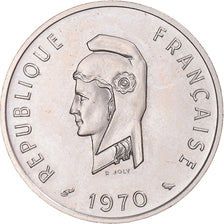 Coin, FRENCH AFARS & ISSAS, 50 Francs, 1970, Paris, ESSAI, MS(63)