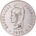 Münze, FRENCH AFARS & ISSAS, 100 Francs, 1970, Paris, VZ+, Kupfer-Nickel, KM:19