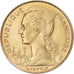 Coin, FRENCH AFARS & ISSAS, 20 Francs, 1975, Paris, MS(63), Aluminum-Bronze