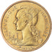 Coin, FRENCH AFARS & ISSAS, 10 Francs, 1970, Paris, MS(63), Aluminum-Bronze