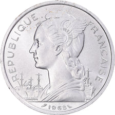 Monnaie, Territoire français des Afars et des Issas, 5 Francs, 1968, Paris