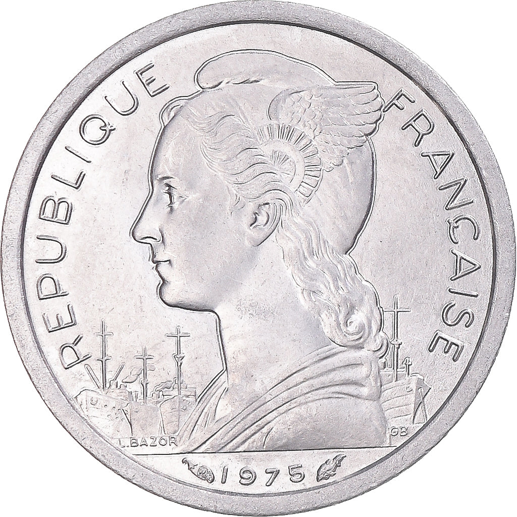 Monnaie, Territoire français des Afars et des Issas, Franc, 1975, Paris, SPL