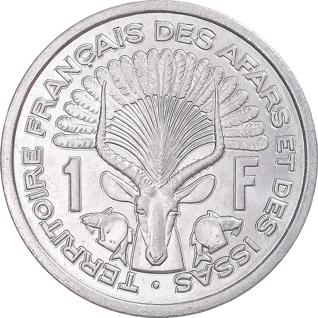 Monnaie, Territoire français des Afars et des Issas, Franc, 1975, Paris, SPL