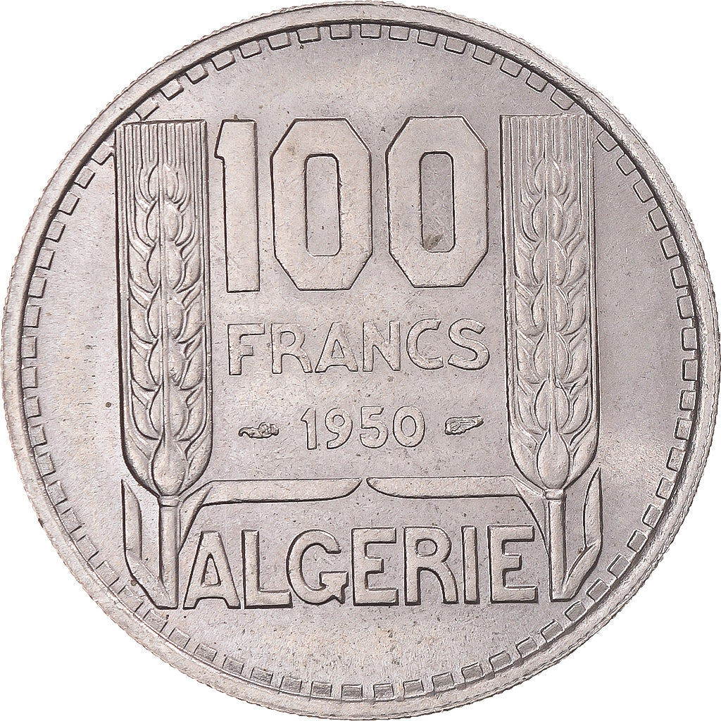 Coin, France, Algérie, 100 Francs, 1950, Paris, MS(63), Copper-nickel, KM:93