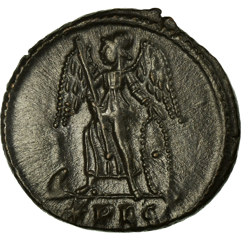 Coin, City Commemoratives, Follis, Lyons, MS(63), Bronze, RIC:266var