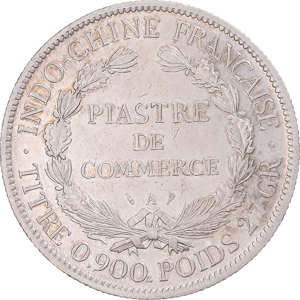 Monnaie, Indochine française, Piastre, 1899, Paris, TTB, Argent, KM:5a.1