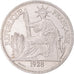 Münze, FRENCH INDO-CHINA, Piastre, 1928, Paris, SS+, Silber, KM:5a.1