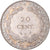 Moneda, INDOCHINA FRANCESA, 20 Cents, 1913, Paris, EBC, Plata, KM:10