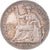 Moneda, INDOCHINA FRANCESA, 10 Cents, 1913, Paris, EBC, Plata, KM:9