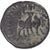 Moneda, Kushan Empire, Vima Kadphises, Tetradrachm, 113-127, Begram, BC+, Bronce