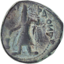 Moneda, Kushan Empire, Kanishka I, Tetradrachm, 127-152, Begram, BC+, Bronce