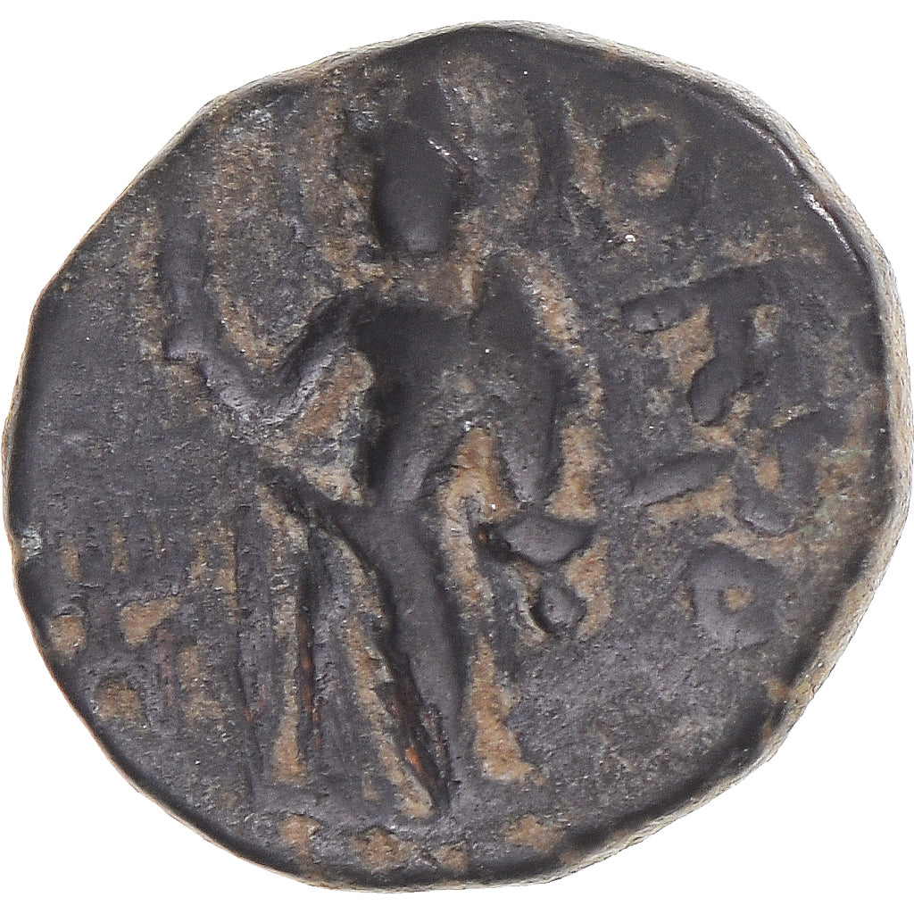 Coin, Kushan Empire, Kanishka I, Drachm, 127-152, Begram, VF(20-25), Bronze