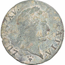 Coin, France, Louis XV, 1/2 Sol à la vieille tête, 1770, Reims, F(12-15)