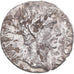 Moneda, Augustus, Denarius, 19 BC, Fourrée, BC+, Plata chapada en cobre, RIC:86