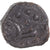 Moneta, Remi, bronze au cheval et aux annelets, 60-50 BC, MB+, Bronzo