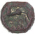 Moneta, Remi, bronze au cheval et aux annelets, 60-50 BC, MB, Bronzo