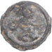 Moneta, Remi, Potin au guerrier courant, 90-50 BC, MB, Potin, Delestrée:155