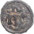 Moneta, Remi, Potin au guerrier courant, 90-50 BC, MB, Potin, Delestrée:155