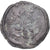 Moneta, Suessiones, potin au rameau cheval a gauche, 60-50 BC, VF(20-25), Potin