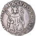 Coin, Italy, Louis XII, Carlin, Naples, VF(30-35), Silver, Duplessy:717