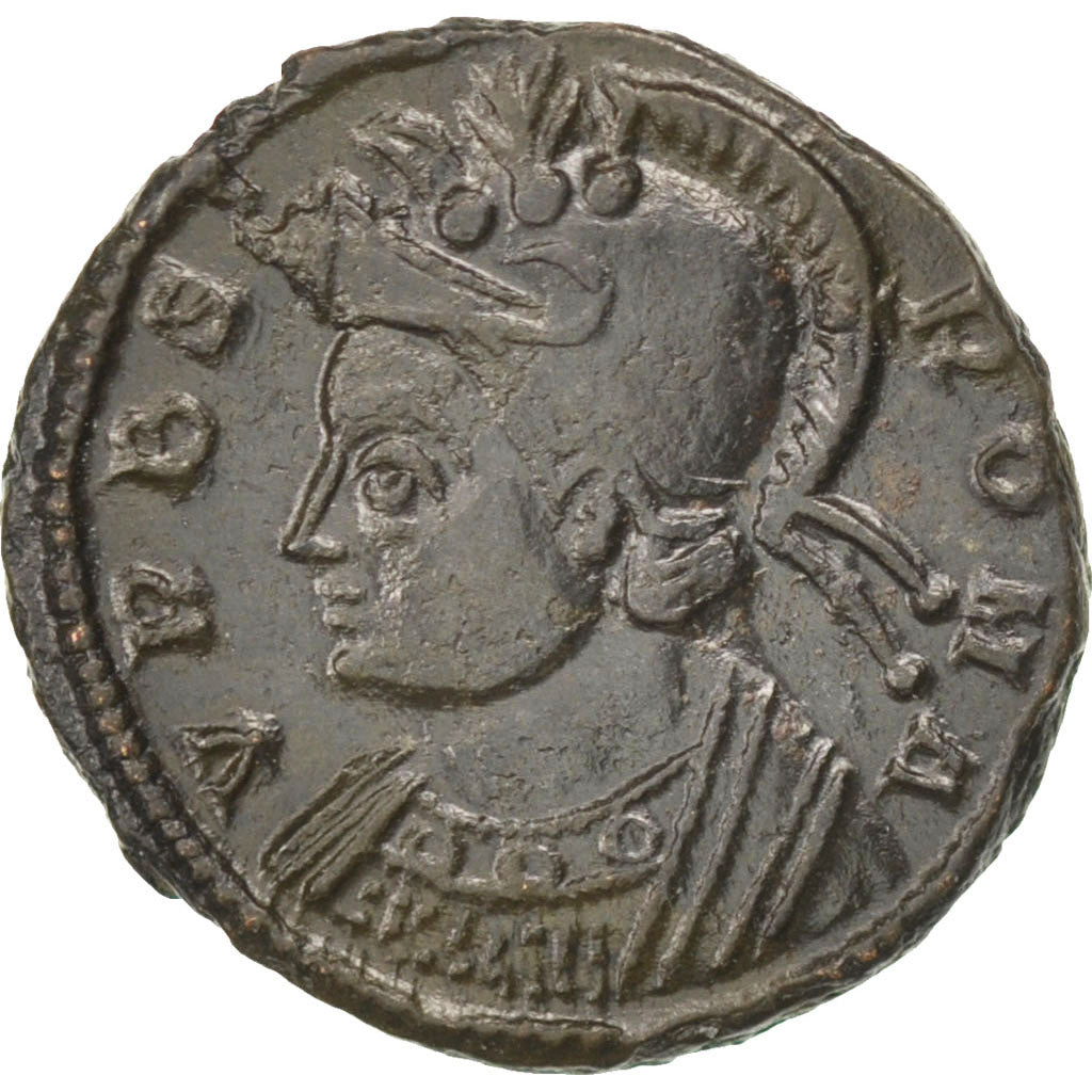 Coin, City Commemoratives, Follis, Lyons, AU(55-58), Bronze, RIC:257