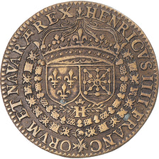 France, Jeton, Henri IV, La Justice réapparaît avec la paix, 1600, TTB