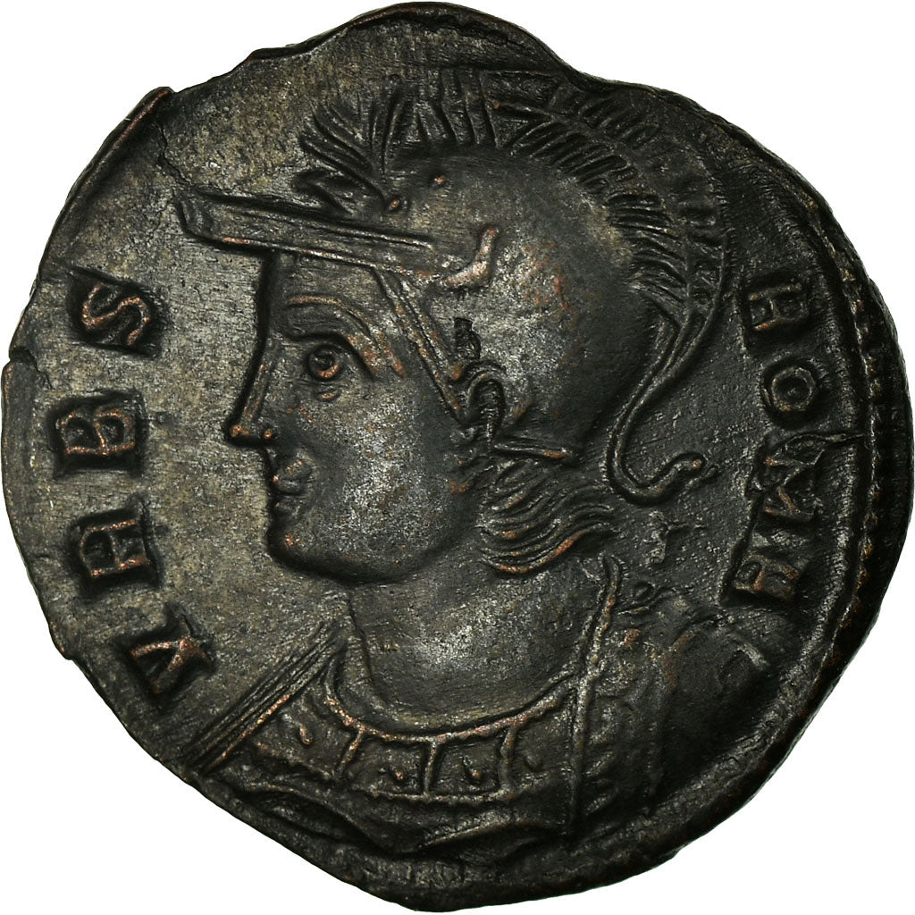 Coin, City Commemoratives, Follis, Arles, AU(55-58), Bronze, RIC:343
