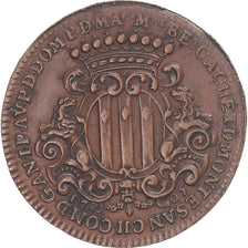 France, Token, Consulat de Lyon, Benoît Cachet de Montesan, 1705, AU(50-53)