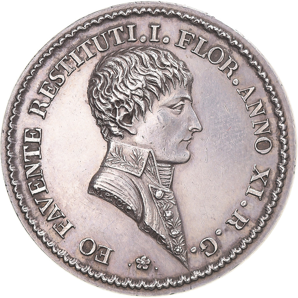 France, Token, Agents de Change de Lyon, 1803, AU(55-58), Silver