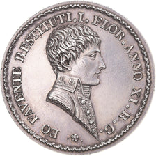 France, Token, Agents de Change de Lyon, 1803, AU(55-58), Silver