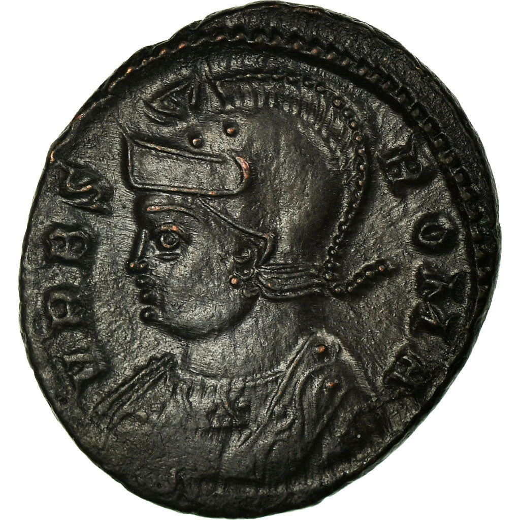 Coin, City Commemoratives, Follis, Trier, MS(63), Bronze, RIC:553