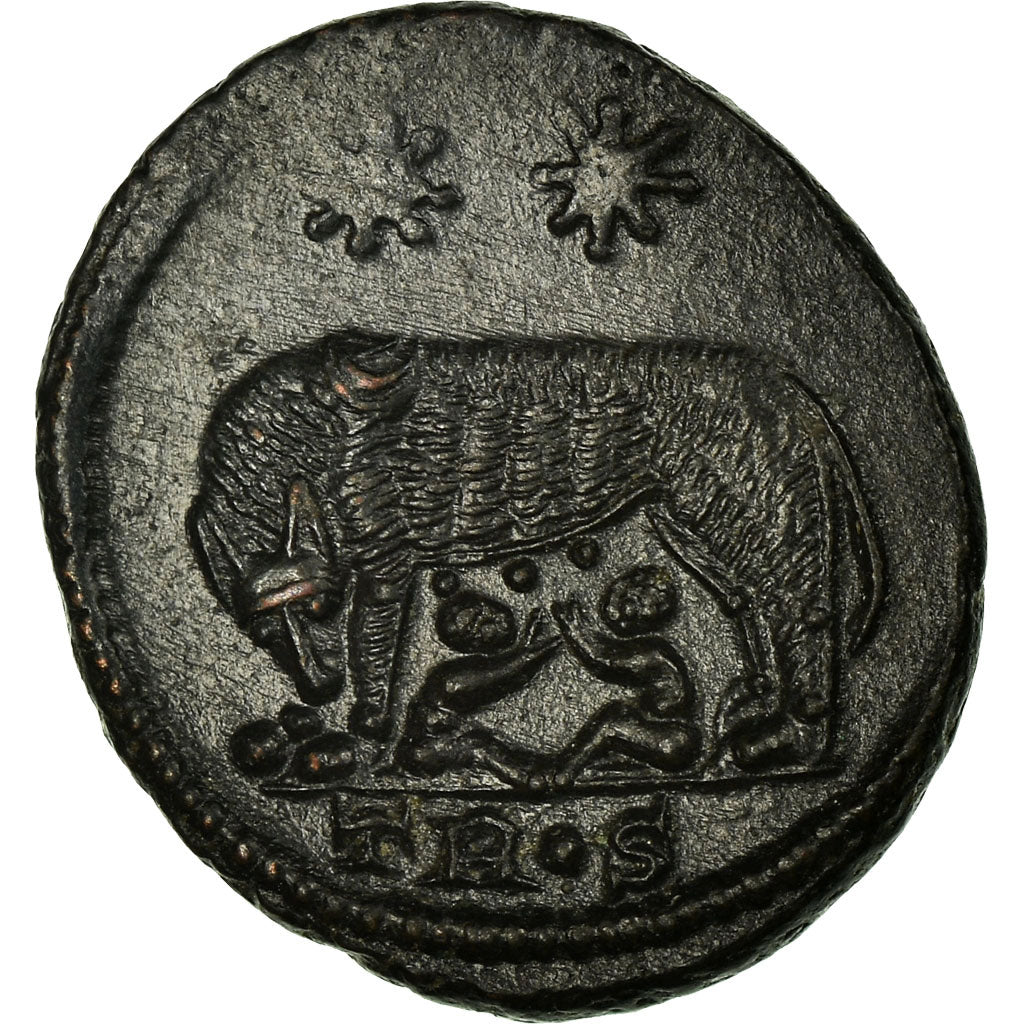 Coin, City Commemoratives, Follis, Trier, MS(63), Bronze, RIC:553