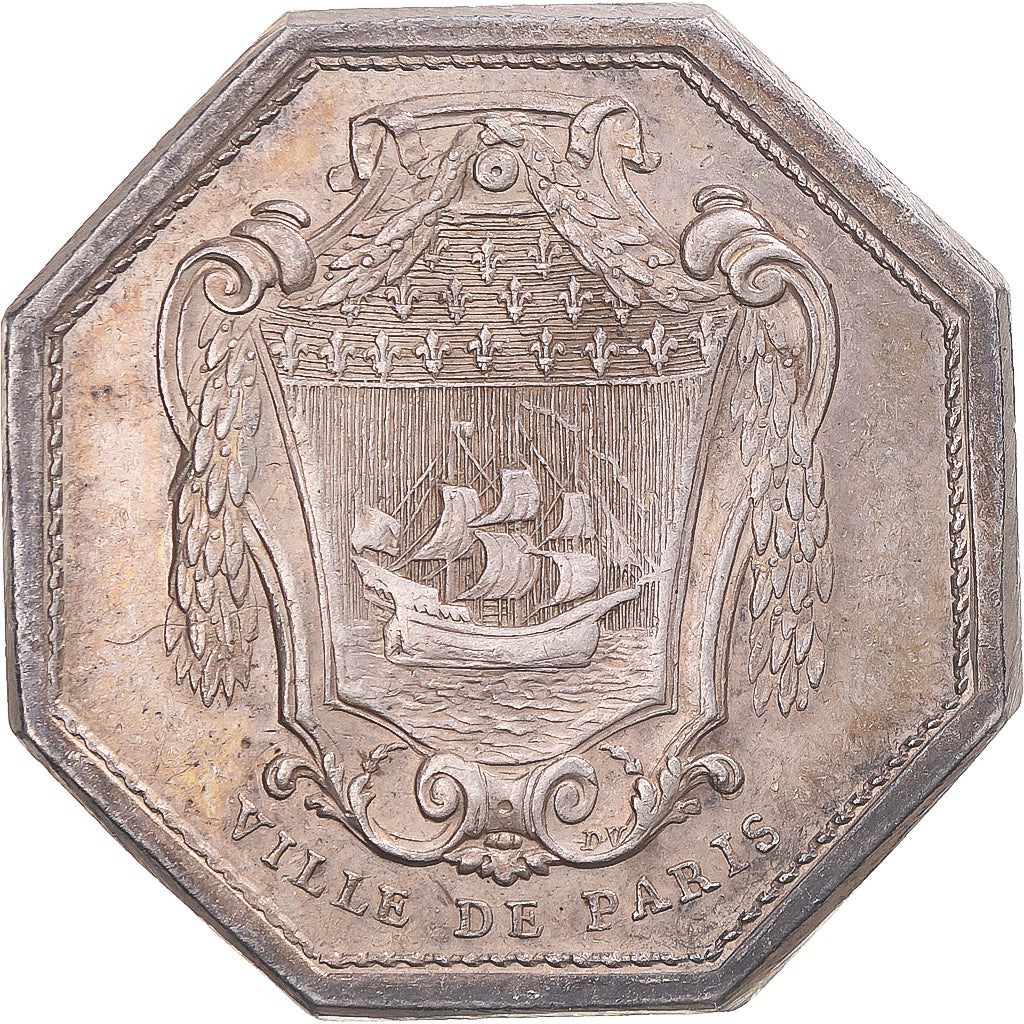 France, Token, Louis Le Peletier, prévôt des marchands de Paris, 1786
