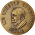 France, Medal, Sir Winston Churchill, Cercle du Bibliophile, MS(63), Bronze