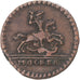 Coin, Russia, Peter II, Kopek, 1728, Moscow, EF(40-45), Copper, KM:185.2