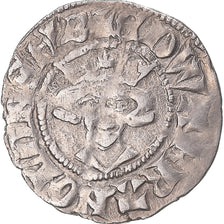 Coin, Great Britain, Edward I, II, III, Penny, Canterbury, VF(30-35), Silver
