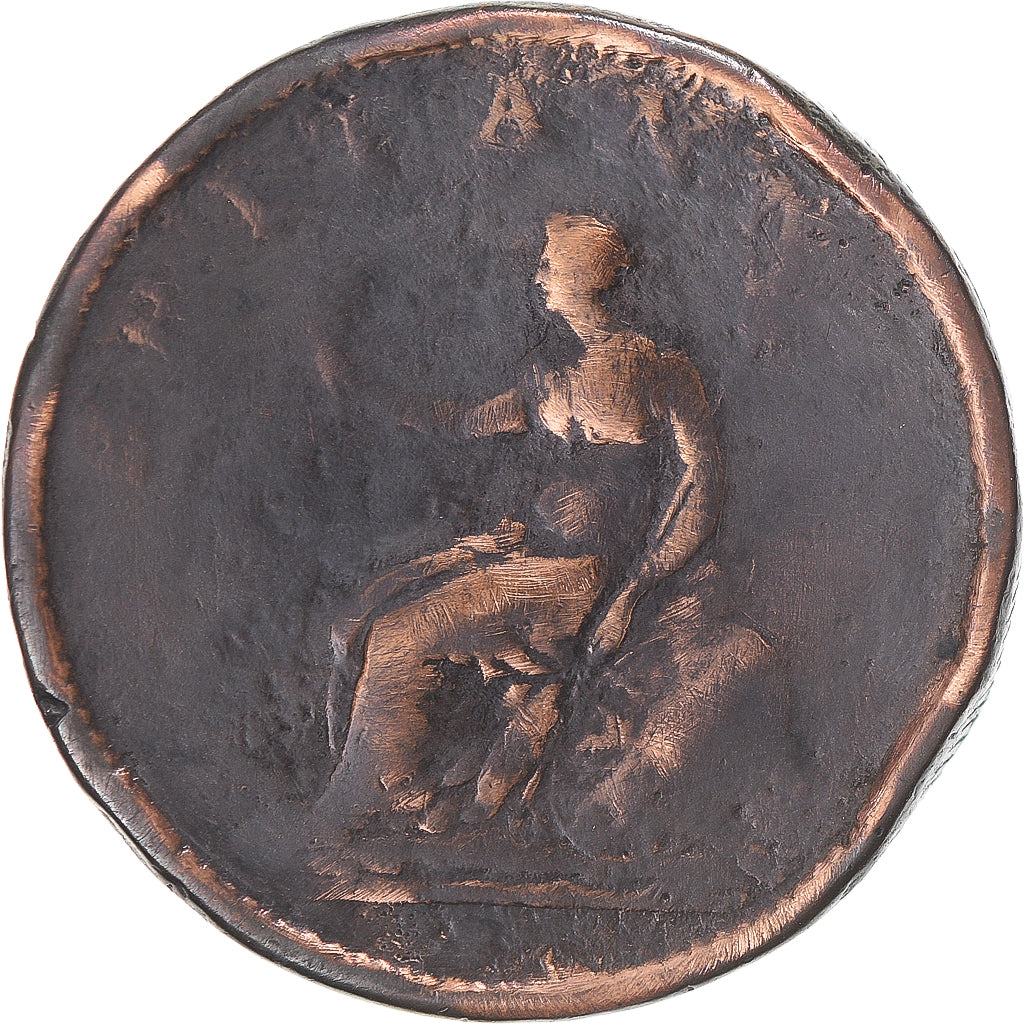 Coin, Great Britain, George III, Penny, 1806, Soho, F(12-15), Copper, KM:663