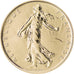 Coin, France, Semeuse, Franc, 2001, Paris, BU, MS(65-70), Gold, KM:925.1a