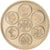 Francia, medaglia, Retrait du Franc, Coq, 2002, BE, FDC, Oro