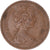 Coin, Great Britain, Elizabeth II, 2 Pence, 1971, British Royal Mint, EF(40-45)