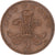 Monnaie, Grande-Bretagne, Elizabeth II, 2 Pence, 1971, British Royal Mint, TTB