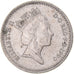 Moneda, Gran Bretaña, Elizabeth II, 5 Pence, 1990, MBC, Cobre - níquel
