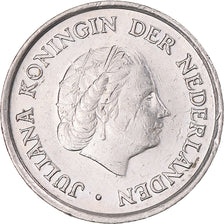 Münze, Niederlande, Juliana, 25 Cents, 1980, Utrecht, SS, Aluminium, KM:Pn136